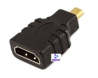 Conector HDMI hembra a micro HDMI macho