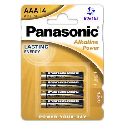 Pila Panasonic Alkalina (AAA) LR03 Bronze