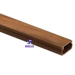 CANALETA PVC ADHESIVA 20 x 10mm MADERA (2mts)