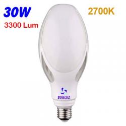 Lampara LED alta potencia 30W E-27 2700K