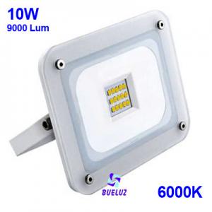 PROYECTOR LED ULTRAPLANO 10W 6000K BLANCO