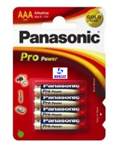 Pila Panasonic Alkalina (AAA) LR03 PRO-ORO - 