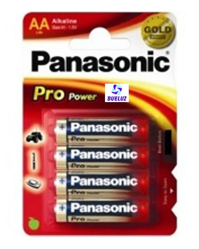 Pila Panasonic Alkalina (AA) LR6 PRO-ORO - 